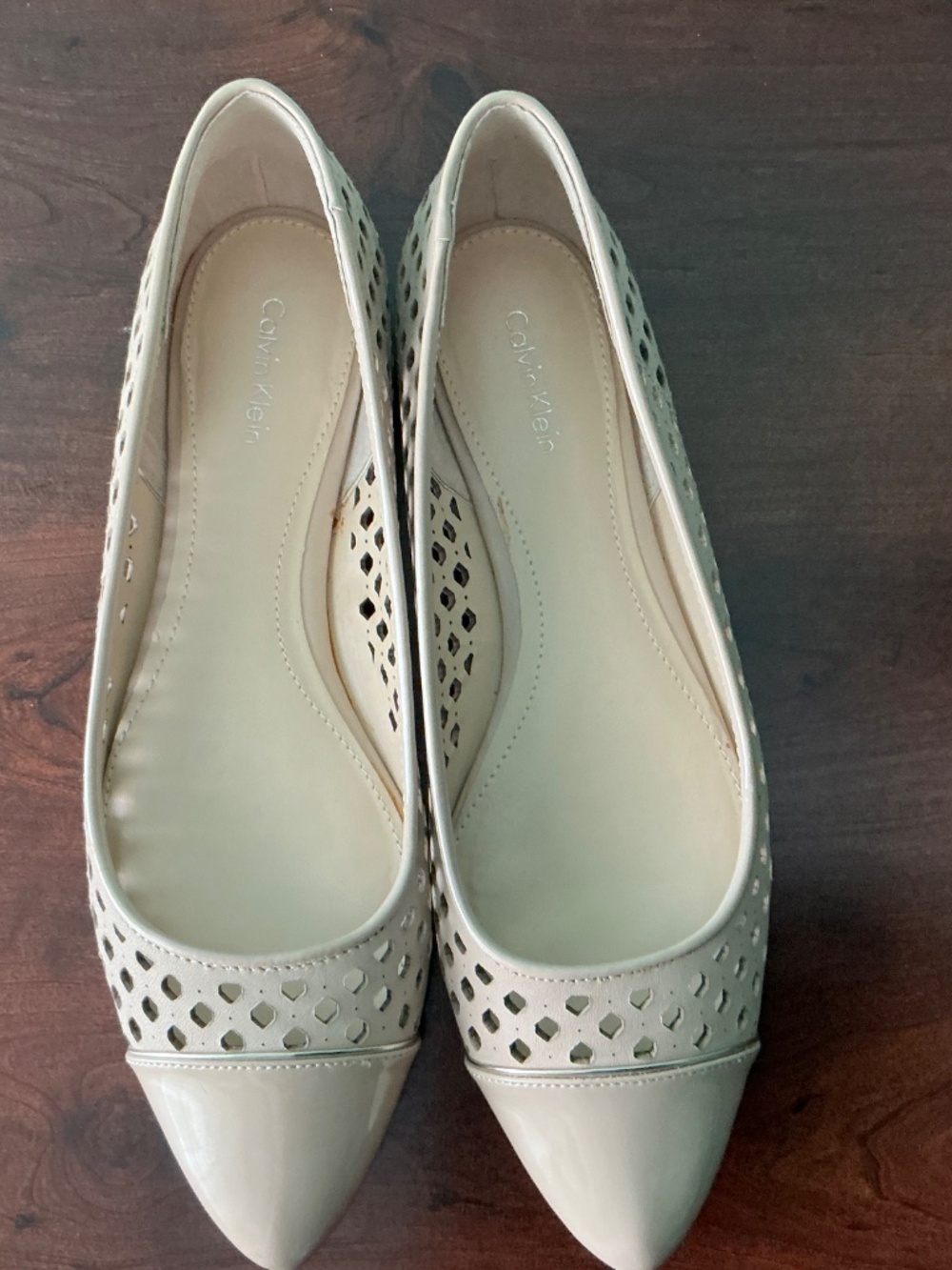 Calvin Klein Women's Shoes Leather New Size 8.5 - Picture 7 of 9